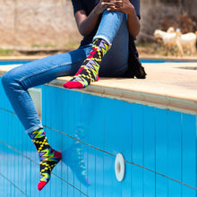 Load image into Gallery viewer, Na Wash Kente Socks