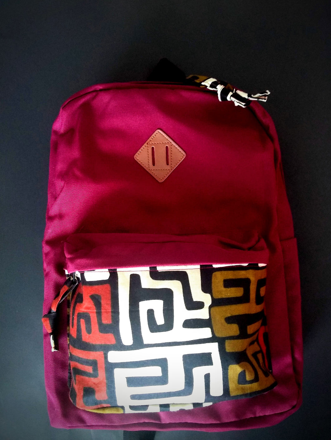 The Bless Up Backpack - Wine