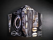 Load image into Gallery viewer, Mbaku Face Mask Kente Culture KenteGrads.com