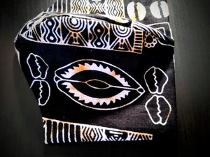 Mbaku Face Mask Kente Culture KenteGrads.com