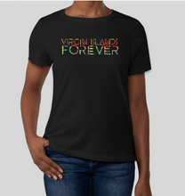 Load image into Gallery viewer, Virgin Islands Forever T-Shirt - Madras (Women&#39;s)