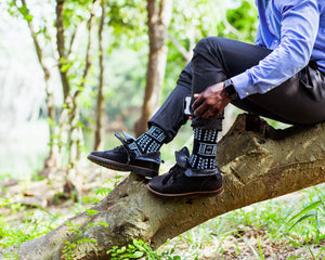 Aboki Mudcloth African Socks