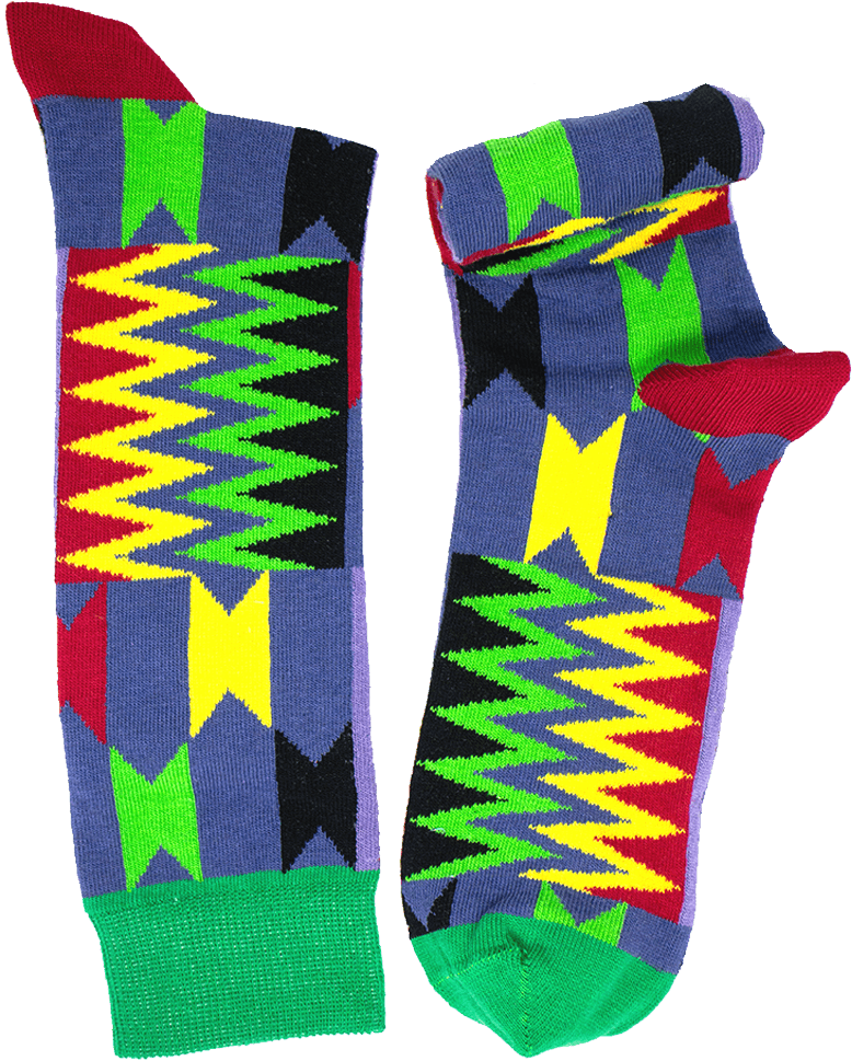 Highlife Kente Socks
